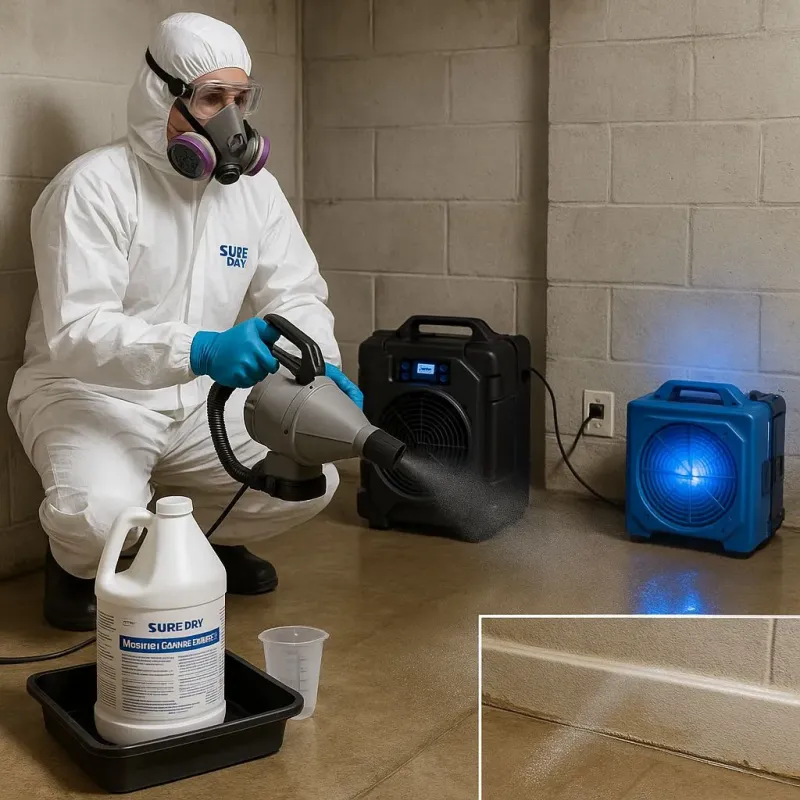 Sanitization and Odor Removal process in Marshall County, AL