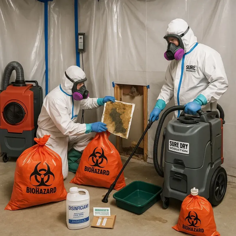 Contaminated Water Handling Protocols process in Marshall County, AL