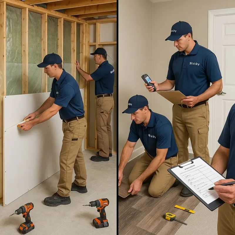 Repairs and Reconstruction process in Marshall County, AL