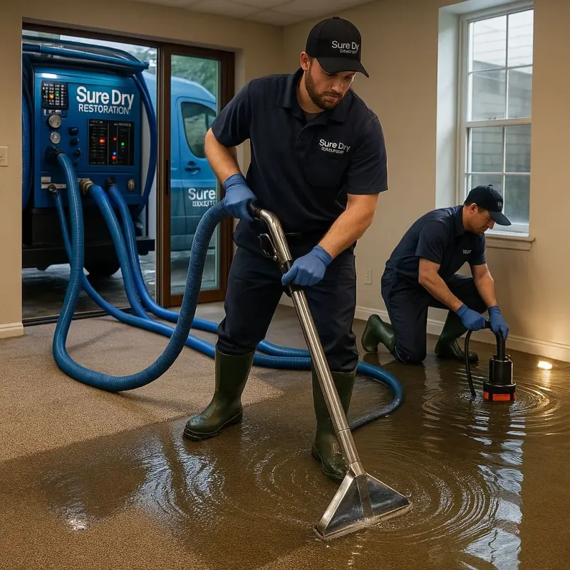Water Extraction and Removal process in Marshall County, AL